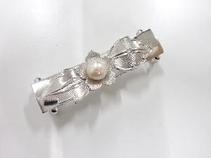 アンティーク　パール　帯留め